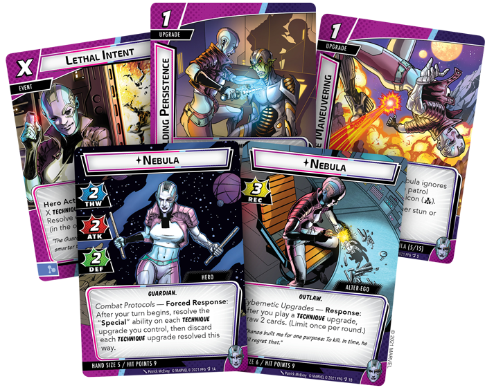 Marvel Champions : The Card Game - Nebula Hero Pack